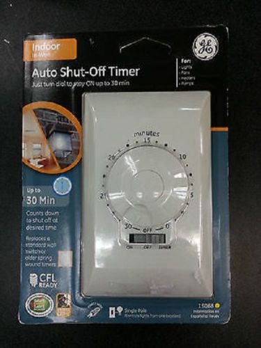 GE 30-Minute Auto Shut-Off Timer