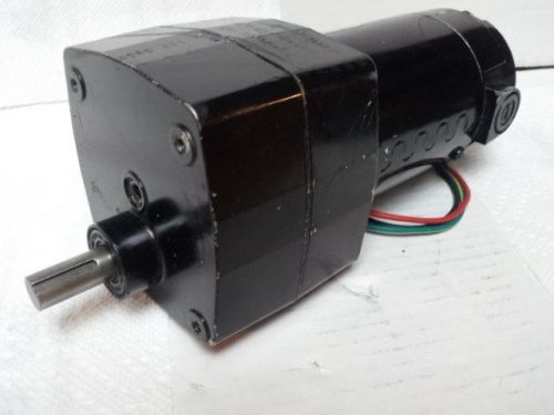 LEESON PERMANENT MAGNET DC GEARMOTOR CAT# M1115001.00 MOD #985-622F 1/20HP 20RPM