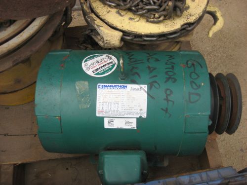 Marathon electric 3 phase electric motor 230/460volt for sale