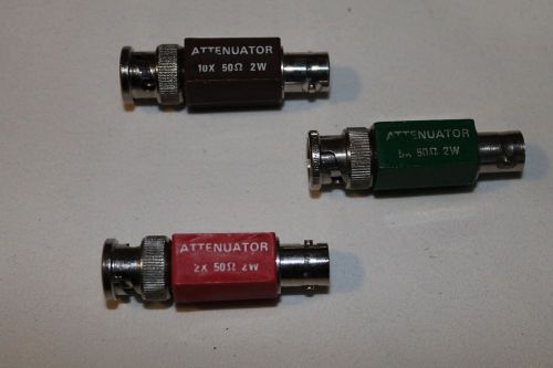 Tektronix 011-0059-02, 011-0060-01, 011-0069-02 BNC Attenenuator Set