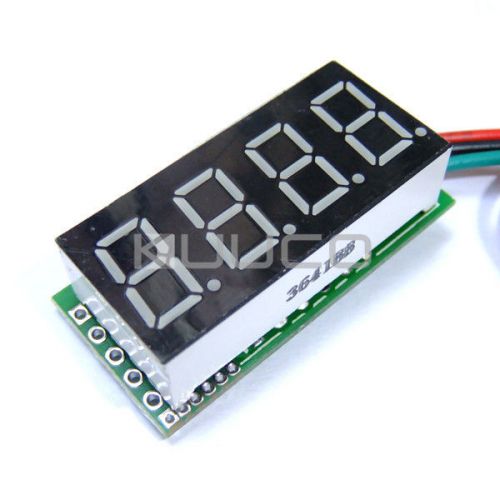 DC Red Digital Voltage Monitor Meter DC 0-200V LED Digital Volt Meter Panel Mete