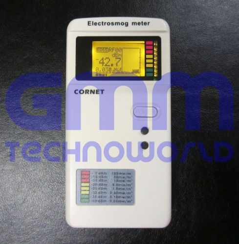 EMF RF Radiation Field Strength Power Meter 100MHz-6GHz Cornet ElectroSmog ED65