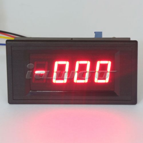 Dc 5v 500a digital panel meter ammeter current measure guages 0.56&#034;  red led for sale