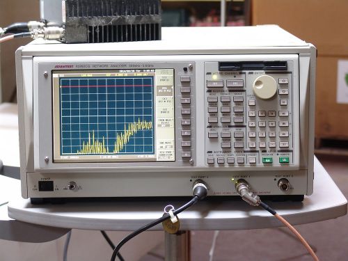 Advantest R3765CG Network Analyzer opt 11 - 300 kHz - 3.8 GHz