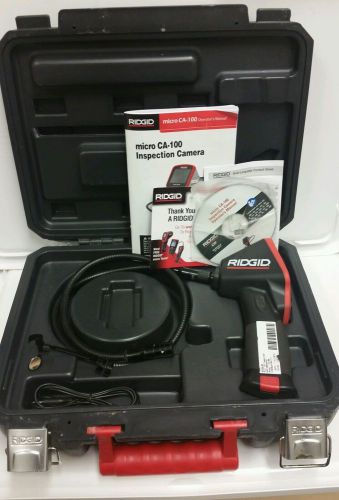 Ridgid Micro CA-100 Optical Handheld Inspection Camera with Case