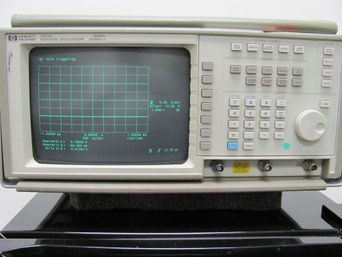 HP AGILENT 54504A 400MHZ 2 CHANNEL DIGITIZING OSCILLOSCOPE