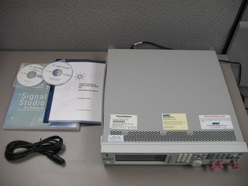 Agilent N5182A MXG Vector Signal Generator, 250 kHz to 3 GHz