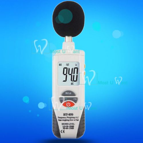 Digital Sound Level Meter Handheld Sound Audio Measurement 1.5DB Accuracy CE