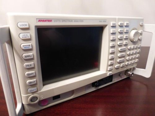 Advantest U3772 9 kHz - 43 GHz Portable Spectrum Analyzer - FRESH CALIBRATION!