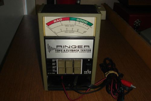 WORKING SENCORE RINGER FLYBACK TRANSFORMER YOKE TESTER MODEL YF33