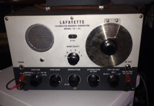 LAFAYETTE TE-24 CALIBRATED MARKER GENERATOR