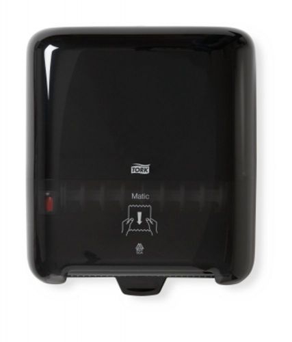 NEW UNUSED TORK ELEVATION BLACK MATIC ROLL HAND TOWEL DISPENSER H1 BIN