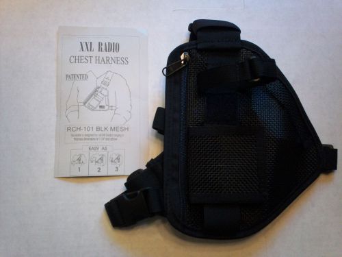 Hands Free Radio Chest Harness XXL, for Pro &amp; UHF Radios 101 MESH XXL