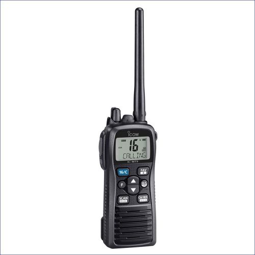 Icom m73 handheld vhf - 6 watts, ipx8 submersible for sale