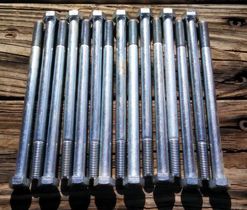 Hex Head Bolt Metric M12 x 200MM 10 Pieces