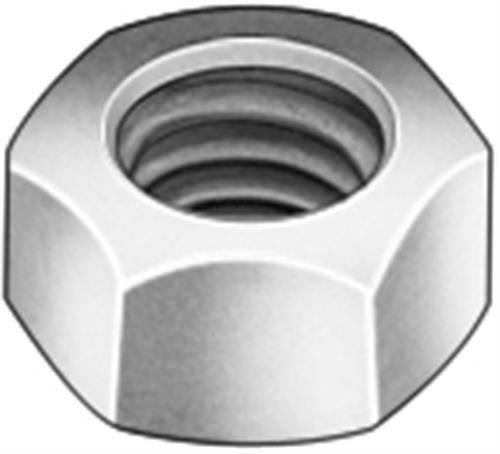 5/16-18 Finished Hex Nut Grade 2 UNC Coarse Thread Zinc 50 Pack