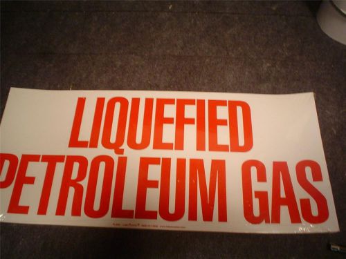 25 ct lot &#034;liquified petroleum gas&#034; label master pl26r labels for sale