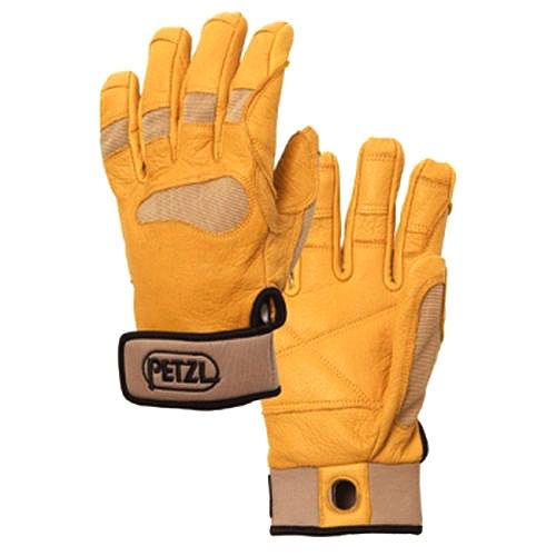 Petzl cordex plus belay climbing gloves Tan Extra Small K53XST