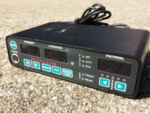 DECATUR GENESIS 1 POLICE DUAL RADAR Display Unit Tested Working Lot 2