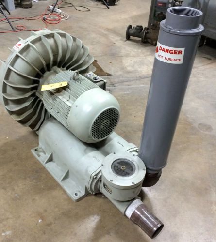 FUJI VFD9 HIGH PRESSURE REGENERATIVE BLOWER UNIT 3PH, 20.5HP, 460V