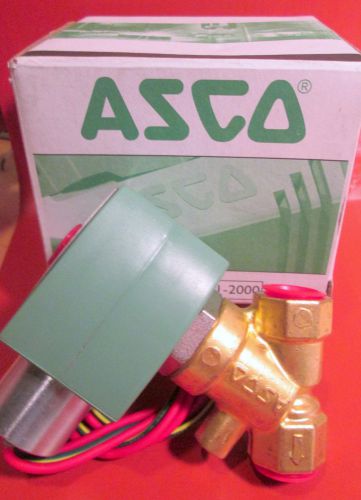 ASCO SOLENOID VALVE REDHAT  8210G073 120volt  Solenoid Valve 2-Way NC  3/8&#034; NPT