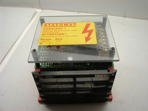 STATOMAT BREMSGERAT B 1135 POWER SUPPLY 30A  500V **XLNT**