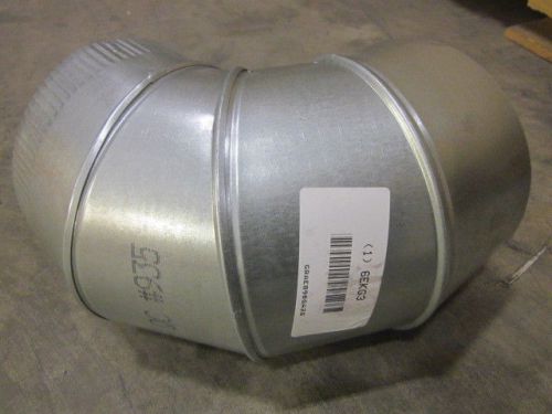 1 DUCTMATE 8&#034; STEEL GALVANIZED ELBOW 90 DEGREES NEW