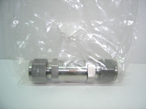 SWAGELOK SS-8C-1/3 CHECK VALVE 1/2 TO 1/3 INCH TUBE NEW IN PKG.