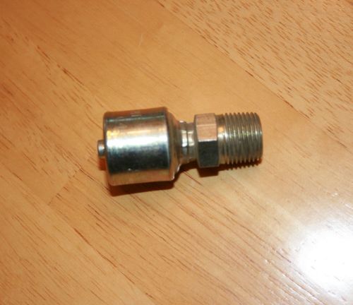 GATES G25100-0406  HYDRAULIC CRIMP ON FITTING COUPLER 4G-6MP