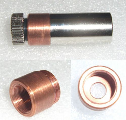 Copper 5.6mm diode mount for 12 X 30mm laser module blank