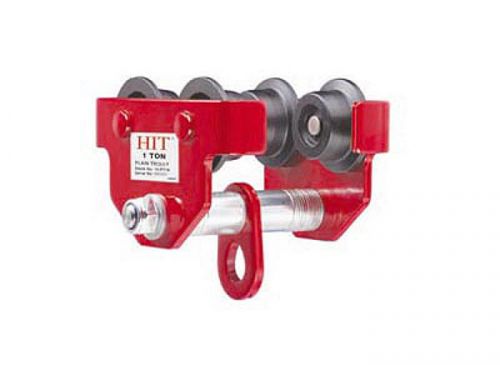 Hit plain push hoist shop trolley 5 ton hand chain 10000 lbs osha and ansi/asme for sale