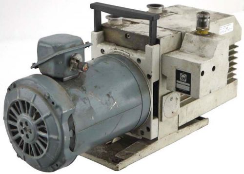 Leybold-Heraeus Trivac D25B 208-230VAC Vacuum Pump +GE 1.5HP 1725RPM Motor PARTS