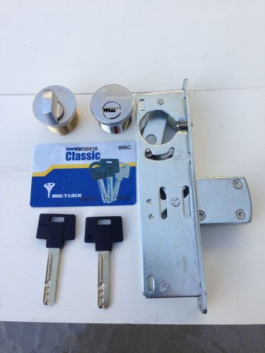 Adams Rite Type Storefront Door Deadbolt Lock With Multilock Cylinder