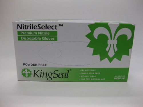 Nitrile Select Pwd-Free Gloves Sz Medium(400 gloves)