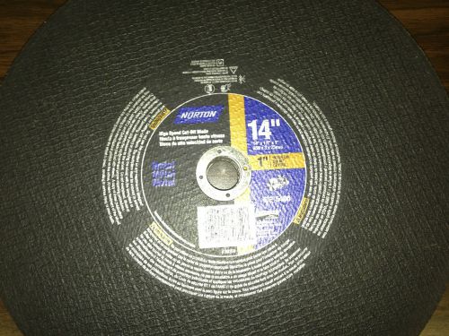 Norton 14&#034; metal abrasive cut-off wheel/10 pack for sale