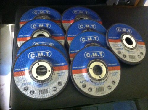 10 C.M.T  4/12&#034; x 1/4&#034; x 7/8&#034; grinding wheels