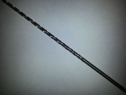 PTD 27/64&#034; X 18 1/4&#034; HSS EXTRA LONG DRILL BIT-STRAIGHT SHANK