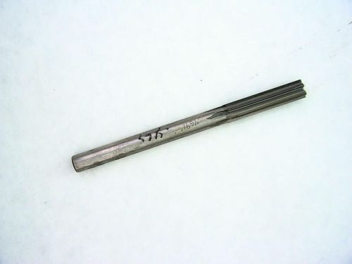 Chucking Reamer .4691 Straight Flute 5-1/2&#034; OAL HSS USA