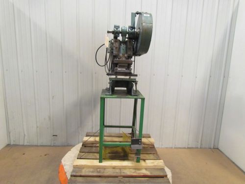 Benchmaster Mechanical 155E 5 Ton Punch Press OBI 4&#034; Throat 1/2&#034; Stroke 1/3HP