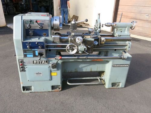 Nice Takasawa 14x32&#034; Lathe with Aloris Toolpost