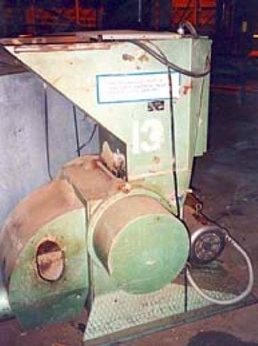 10hp  p.i. industries d-4 plastic granulator for sale