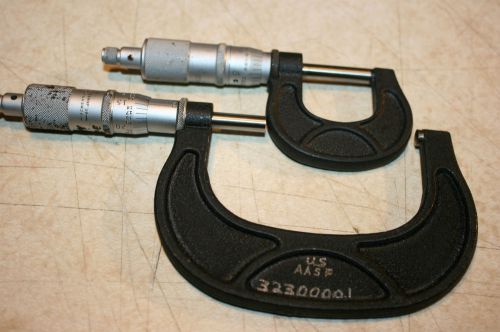 SCHERR-TUMICO MICROMETER SET 2 PCS