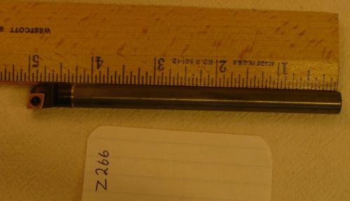 1 NEW 3/8&#034; SOLID CARBIDE BORING BAR. TAKES CCMT 21.51 CARBIDE INSERT.  Z266