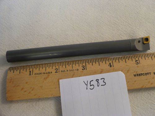 1 NEW GARANT 12 MM SHANK CARBIDE BORING BAR. TAKES CPMT 21.51 INSERT  Y583