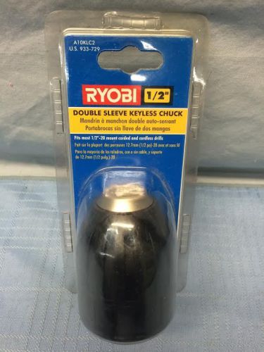 Ryobi A10KLC2 Double Sleeve Keyless Chuck