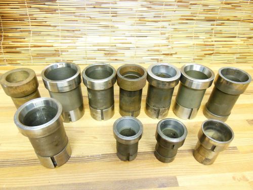 Lot of 10 B&amp;S collet sleeves