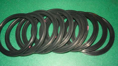 NEW LOT OF 10 GALLOUP 2.5&#034; BUNA TRI-CLAMP GASKETS 40MPU-250, FDA COMPLIANT, NEW