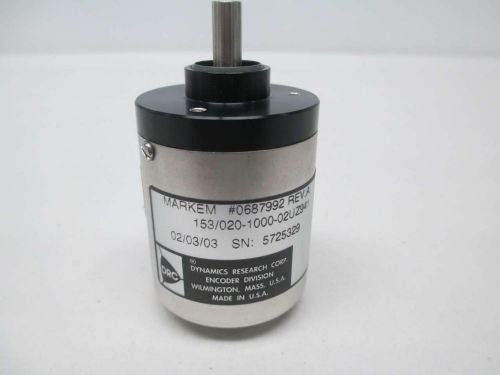 NEW MARKEM 0687992 153/020-1000-02UZ941 ROTARY ENCODER 5V-DC D349340