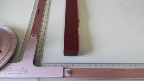 5/8&#034; x 1-3/8&#034; x 27&#034;  urethane / polyurethane 75 d brown sheet, p/n 10870 for sale