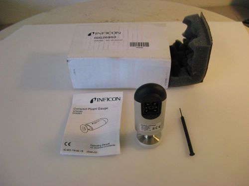 Pfeiffer inficon pirani gauge, tpr 280 dn 16 iso-kf, igg26950, new in box for sale